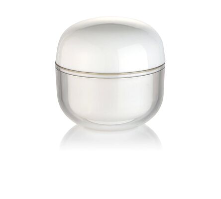 OEM Blanco PP 30g Crema Cosmética Jar redondo con tapa para Cosméticos