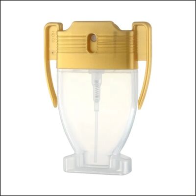 Botella plástica vacía del espray de perfume del bolsillo de la tarjeta de crédito del espray 16ml