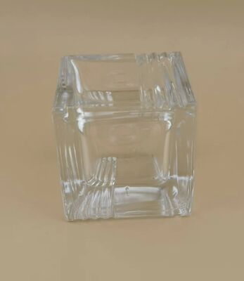 Botella de vidrio transparente lisa y lisa para perfume de automóvil