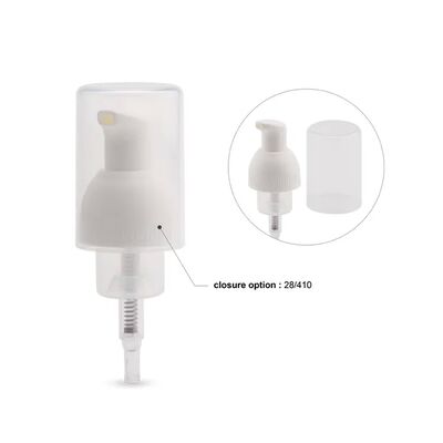 Dispensador de loción para lavado de manos, champú espumoso, jabón líquido de plástico PP de 28mm, bomba de espuma K501