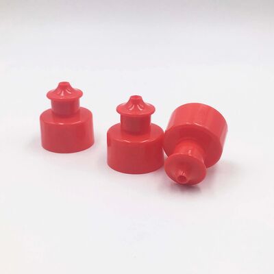 28 mm de plástico empuja y tira tapa de botella