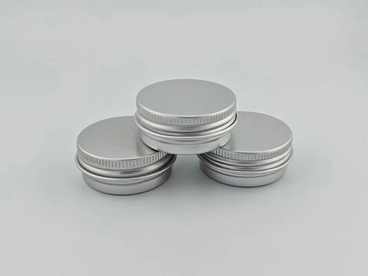 Tarro cosmético de aluminio Tarro de té de aluminio Frascos de boca ancha de aluminio con tapas