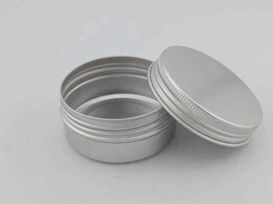Tarro cosmético de aluminio Tarro de té de aluminio Frascos de boca ancha de aluminio con tapas