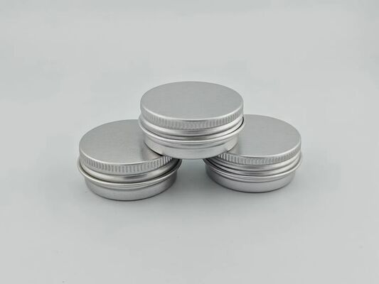 Tarro cosmético de aluminio Tarro de té de aluminio Frascos de boca ancha de aluminio con tapas