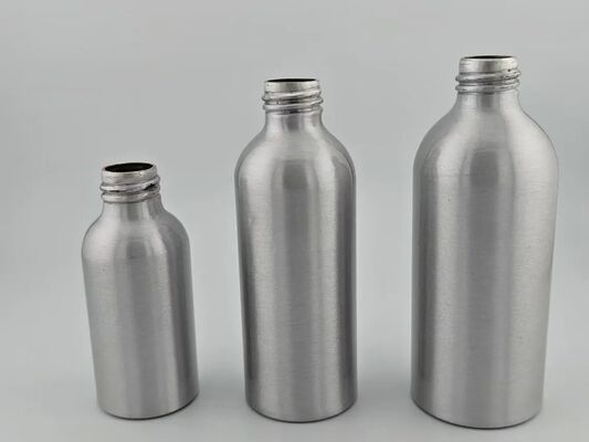 Embalaje de aluminio vacío para productos cosméticos Botella de loción de agua Contenedor de embalaje metálico