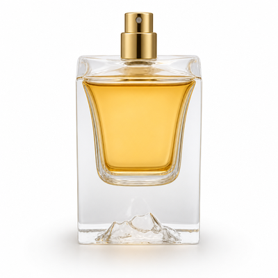 Vidrio de perfume vacío de alta calidad de 50 ml Botellas de perfume de vidrio