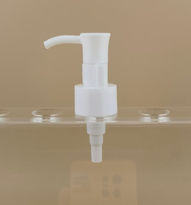 Pompas de loción de plástico de PP blanco y bombas de aceite K209-2 para botellas de cuidado de la piel