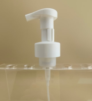 Diseño Delicado Bomba de Espuma Grande de Plástico Blanco para Botellas de Champú