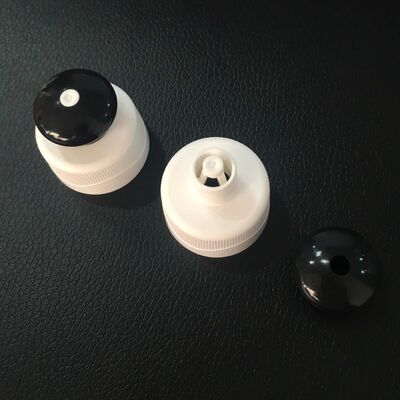 24/410 28/410 Tapa de seta de vaivén de plástico para botella de detergente