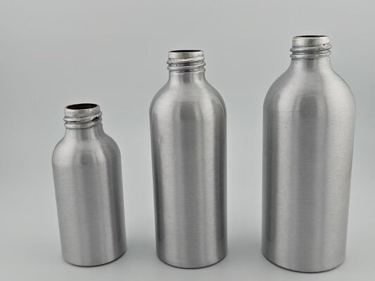 Embalaje de aluminio vacío para productos cosméticos Botella de loción de agua Contenedor de embalaje metálico